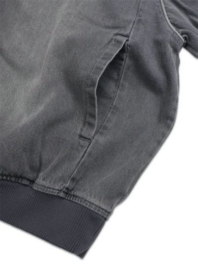 画像4: 【送料無料】ADIDAS LOOSE SST DENIM BLACK WASH JACKET-LT DENIM