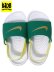 画像1: 【KIDS】NIKE KAWA SLIDE TD MALACHITE/SONIC YELLOW/WHITE (1)