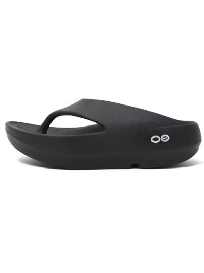 画像1: 【送料無料】OOFOS OORIGINAL+ BLACK
