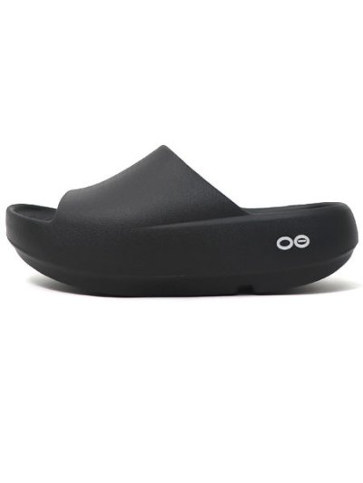 画像1: 【送料無料】OOFOS OOAHH+ BLACK