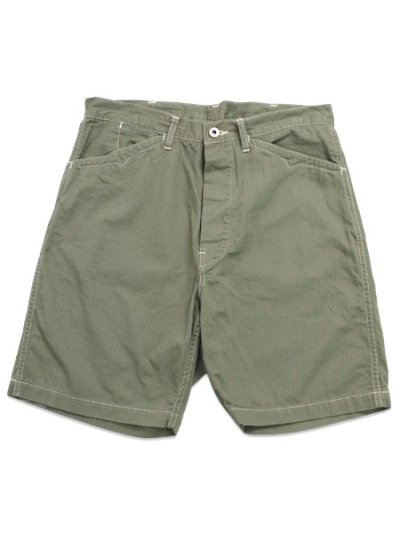 画像1: 【送料無料】POST OʼALLS SWEETBEAR SHORT MINI HBT SAGE