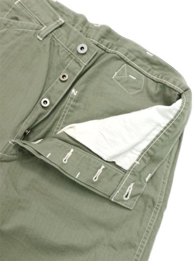 画像4: 【送料無料】POST OʼALLS SWEETBEAR SHORT MINI HBT SAGE