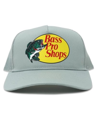 画像2: BASS PRO SHOPS MESH TRUCKER CAP-SAGE GREEN