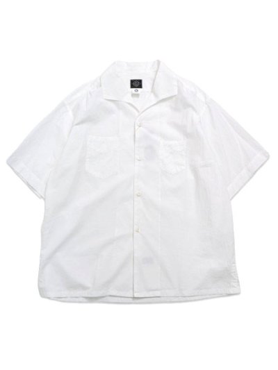 画像1: 【送料無料】POST OʼALLS FEVER 2 S/S HIGH COUNT BROADCLOTH WHITE