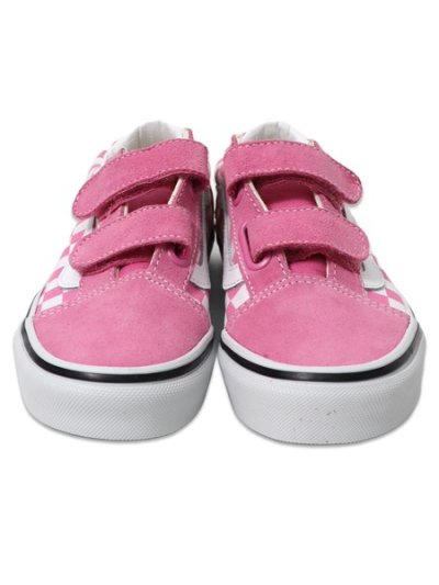 画像3: 【KIDS】VANS KIDS OLD SKOOL V COLOR THEORY CHECKERBOARD PINK FIZZ