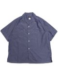 【送料無料】POST OʼALLS FEVER 2 S/S HIGH COUNT BROADCLOTH BLUE