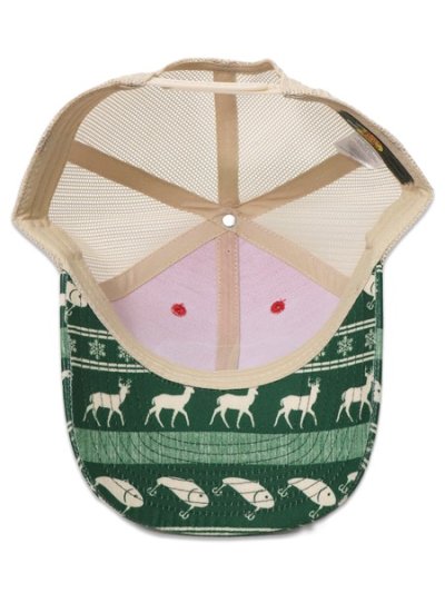 画像5: BASS PRO SHOPS BPS SNAPBACK CHRISTMAS CAP RED/GREEN