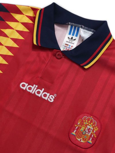 画像3: 【送料無料】ADIDAS SPAIN 1994 HOME UNIFORM-COLLEGE RED