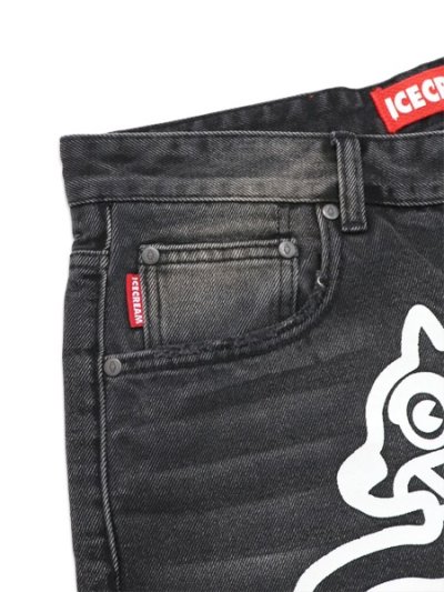 画像3: 【送料無料】ICECREAM BREYER DENIM SHORTS BLACK FUDGE
