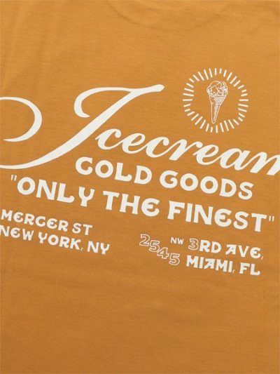 画像4: 【送料無料】ICECREAM ONLY THE FINEST TEE SUDAN BROWN