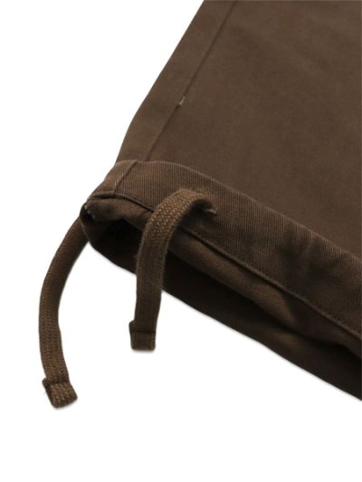 画像9: 【送料無料】PRO CLUB HW STRETCH TWILL CARGO LOUNGE PANT CHOCO BROWN