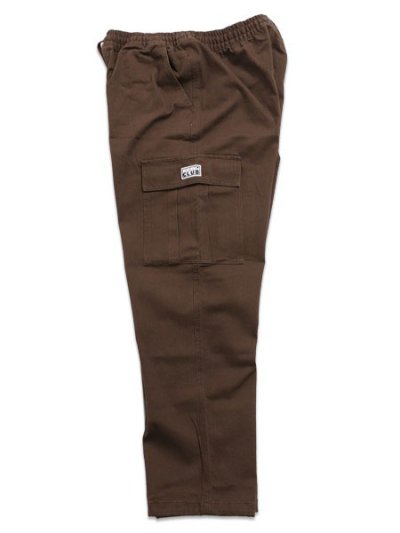 画像7: 【送料無料】PRO CLUB HW STRETCH TWILL CARGO LOUNGE PANT CHOCO BROWN