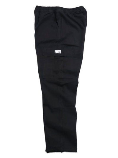 画像7: 【送料無料】PRO CLUB HW STRETCH TWILL CARGO LOUNGE PANT BLACK