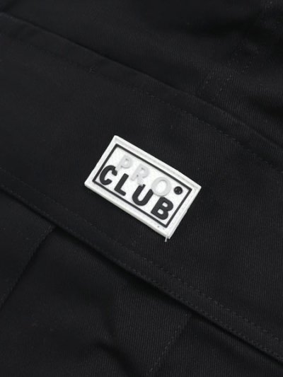 画像5: 【送料無料】PRO CLUB HW STRETCH TWILL CARGO LOUNGE PANT BLACK