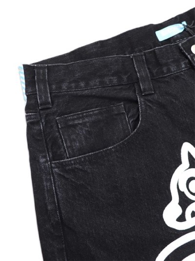 画像6: 【送料無料】ICECREAM BUGGY DENIM SHORTS BLACK