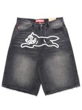 【送料無料】ICECREAM BREYER DENIM SHORTS BLACK FUDGE