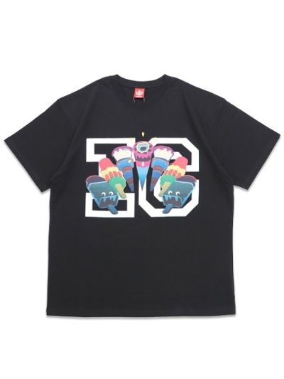 画像1: 【送料無料】ICECREAM FRIENDS TEE BLACK