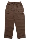 【送料無料】PRO CLUB HW STRETCH TWILL CARGO LOUNGE PANT CHOCO BROWN
