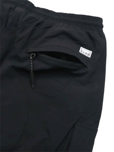 画像4: PRO CLUB COMFORT STRETCH NYLON CARGO SHORT 9.5" BLACK