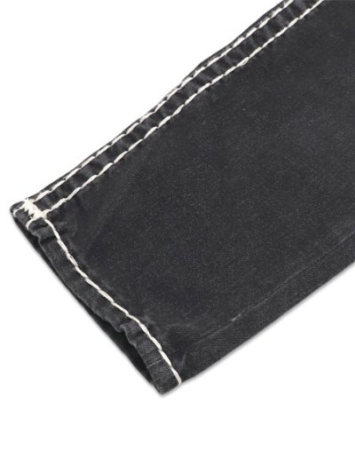 画像6: 【送料無料】TRUE RELIGION ROCCO SUPER T FLAP SKINNY 32" SMOG OVERDYE BLACK WASH
