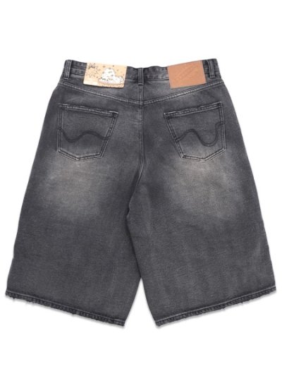 画像2: 【送料無料】ICECREAM BREYER DENIM SHORTS BLACK FUDGE