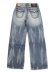 画像1: 【送料無料】TRUE RELIGION VINNY SUPER T ULTRA BAGGY 34" ELECTRIC GROVE MW (1)