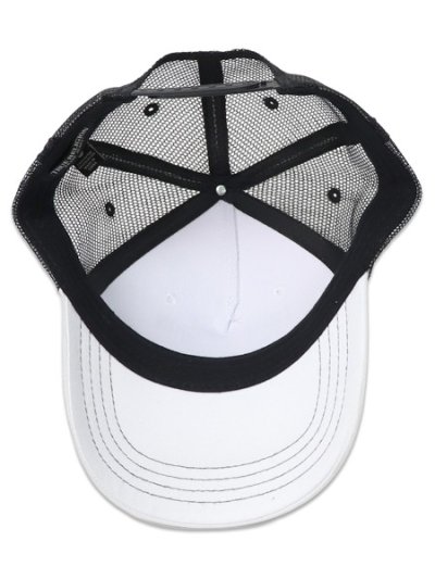 画像5: 【送料無料】TRUE RELIGION BUDDHA TRUCKER HAT WHITE/BLACK