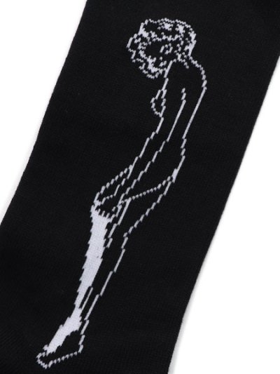 画像3: WHIMSY SOCKS CATHIE SOCKS BLACK