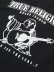 画像4: 【送料無料】TRUE RELIGION GLOSSY ARCHED LOGO ZIP HOODIE BLACK (4)
