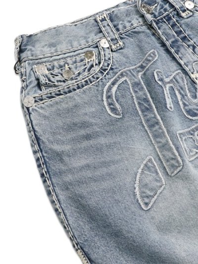 画像3: 【送料無料】TRUE RELIGION BOBBY LOGO APPLIQUE SUPER T SHORT BEACHED OUT MDW