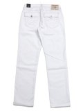 【送料無料】TRUE RELIGION GENO FLAP SLIM JEAN OPTIC WHITE