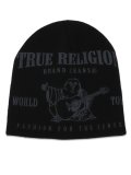 TRUE RELIGION WORLD TOUR BEANIE BLACK