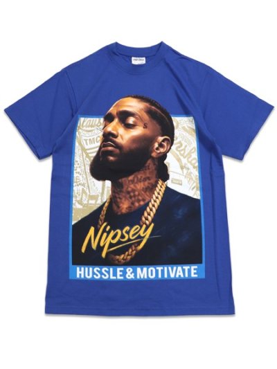 画像1: STREET WEAR SUPPLY NIPSEY HUSSLE & MOTIVATE SLAUSON AV. TEE