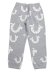 画像1: 【送料無料】TRUE RELIGION WARPED LOGO JOGGER HEATHER GREY/WHITE (1)
