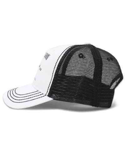 画像3: 【送料無料】TRUE RELIGION BUDDHA TRUCKER HAT WHITE/BLACK