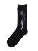 画像1: WHIMSY SOCKS CATHIE SOCKS BLACK (1)