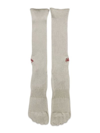 画像1: WHIMSY SOCKS WASHI V EMJAY SOCKS BEIGE
