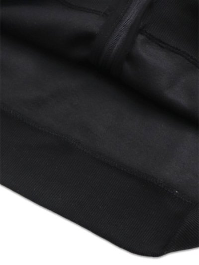 画像6: 【送料無料】TRUE RELIGION GLOSSY ARCHED LOGO ZIP HOODIE BLACK
