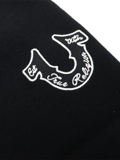 画像4: TRUE RELIGION LOGO PATCH BEANIE BLACK