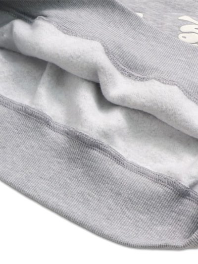 画像5: 【送料無料】TRUE RELIGION WARPED LOGO BOXY HOODIE HEATHER GREY/WHITE