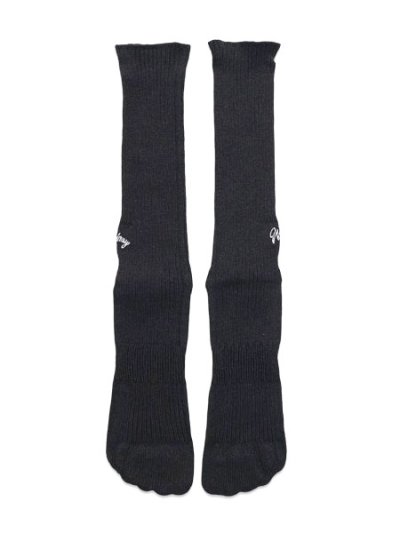 画像1: WHIMSY SOCKS WASHI V EMJAY SOCKS BLACK