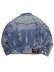 画像2: 【送料無料】TRUE RELIGION BOXY SUPER T CROPPED DENIM JACKET ELECTRIC GROVE MW (2)