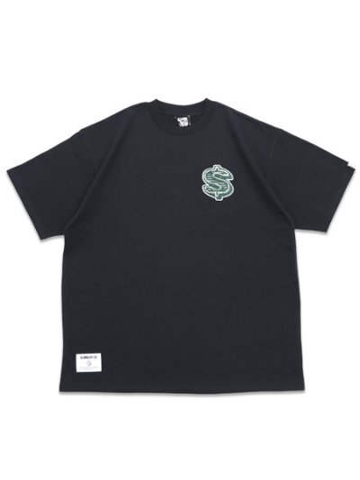 画像1: BILLIONAIRE BOYS CLUB COTTON TEE DALLARS BLACK