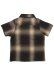 画像2: 【KIDS】CALTOP TODDLER FL PLAID S/S SHIRT BROWN/KHAKI (2)