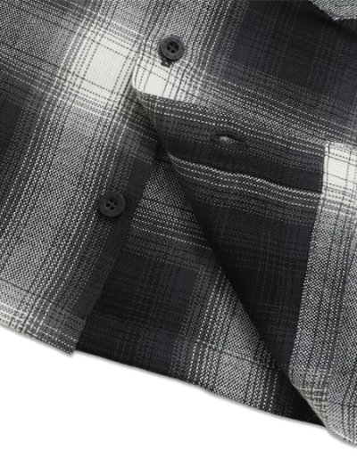 画像4: 【KIDS】CALTOP TODDLER FL PLAID S/S SHIRT BLACK/IVORY