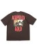 画像1: ACAPULCO GOLD UNLUCKY TEE BROWN (1)