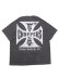 画像2: WEST COAST CHOPPERS GARMENT DYED CROSS LOGO LONG BEACH TEE (2)