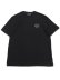 画像1: 【送料無料】TRUE RELIGION LOGO OVERSEAM PUFF T TEE BLACK (1)