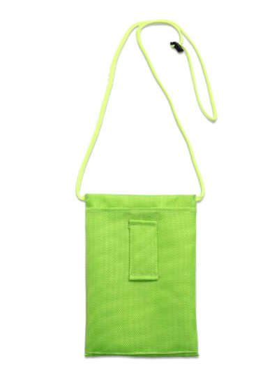 画像2: WHIMSY SOCKS SHOULDER POUCH SAFETY YELLOW