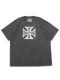 WEST COAST CHOPPERS GARMENT DYED CROSS LOGO LONG BEACH TEE